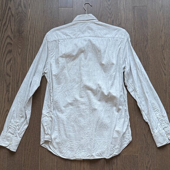 Club Monaco Men's Casual Long Sleeve Shirt - Small - Slim Fit - 100% Cotton - Picture 5 of 6